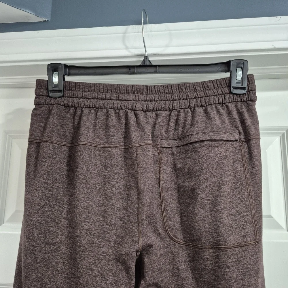Lululemon Pants Mens Medium Brown Soft Jersey Tapered Sweatpants Lounge Stretch
